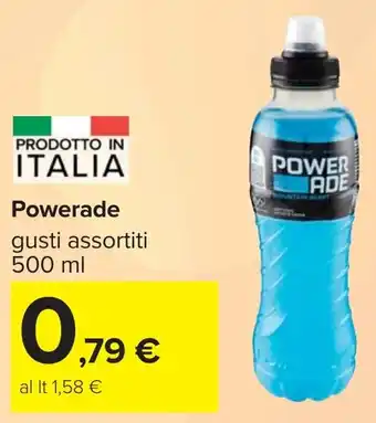 Carrefour Powerade gusti assortiti offerta