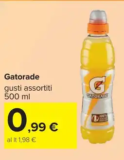 Carrefour Gatorade gusti assortiti offerta