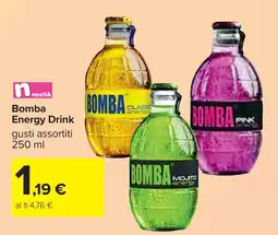 Carrefour Bomba Energy Drink offerta