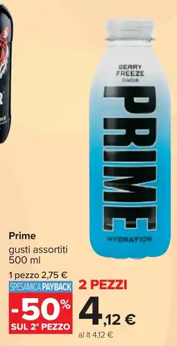 Carrefour Prime gusti assortiti offerta
