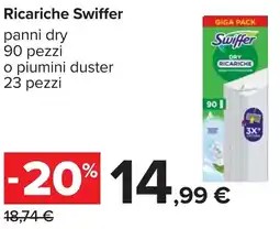Carrefour Ricariche Swiffer offerta