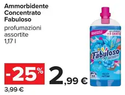 Carrefour Ammorbidente Concentrato Fabuloso offerta