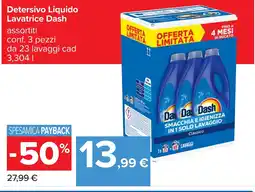 Carrefour Detersivo Liquido Lavatrice Dash assortiti offerta