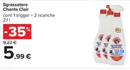 Carrefour Sgrassatore Chante Clair offerta