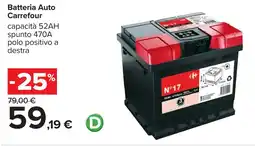 Carrefour Batteria Auto Carrefour offerta