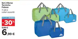 Carrefour Set 2 Borse Termiche Faboss offerta