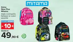 Carrefour Zaino New Plus Mitama offerta