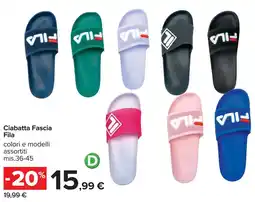 Carrefour Ciabatta Fascia Fila offerta