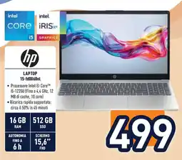 Unieuro hp LAPTOP 15-fd0068nl offerta