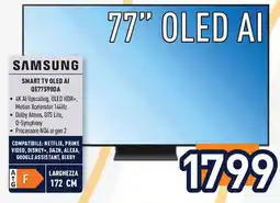 Unieuro SAMSUNG SMART TV OLED AI QE77S90DA offerta