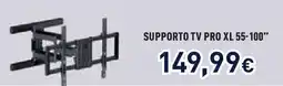 Unieuro Ioplee supporto TV pro xl 55-100" offerta
