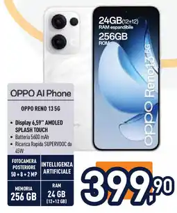 Unieuro OPPO RENO 135ROM offerta
