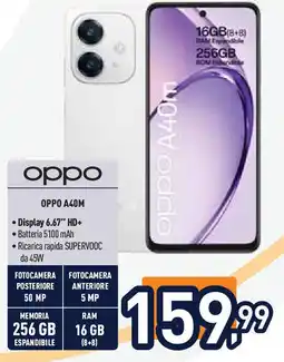 Unieuro OPPO A40M offerta