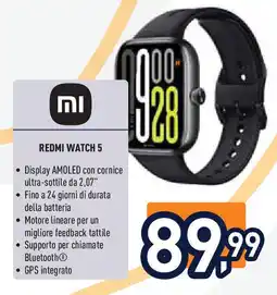 Unieuro REDMI WATCH 5 offerta