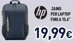 Unieuro hp ZAINO PER LAPTOP FINO A 15.6" offerta
