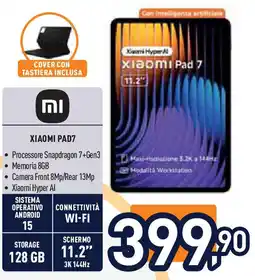 Unieuro XIAOMI PAD7 offerta