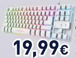 Unieuro GXTrust. TASTIERA GAMING GXT833 THADO offerta