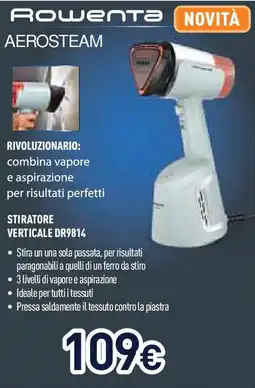 Unieuro Rowenta STIRATORE VERTICALE DR9814 offerta