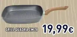 Unieuro TOGNANA Grill quadra cm 28 offerta