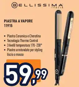 Unieuro BELLISSIMA Piastra a vapore 11915 offerta