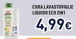Unieuro meliconi Cura lavastoviglie liquido eco 2in1 offerta