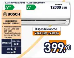 Unieuro BOSCH osplit CL2000 35 E offerta