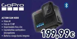 Unieuro GoPro ACTION CAM HERO offerta