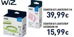 Unieuro Wiz starter kit lightstrip extension 1M offerta