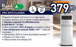 Unieuro Pinguino compact PAC ES72 CLASSIC offerta
