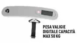 Unieuro Pesa valigie digitale capacità max 50 kg offerta