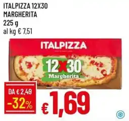 IperFamila Italpizza 12x30 margherita offerta