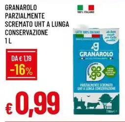 IperFamila Granarolo parzialmente scremato uht a lunga conservazione offerta