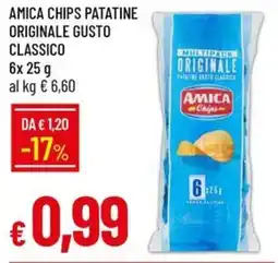 IperFamila Amica chips patatine originale gusto classico offerta