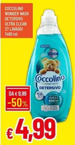 IperFamila Coccolino wonder wash detersivo ultra clean offerta