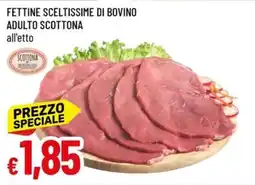 IperFamila Fettine sceltissime di bovino adulto scottona offerta