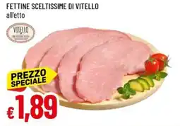 IperFamila Fettine sceltissime di VITELLO offerta