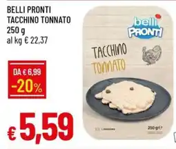 IperFamila Belli pronti tacchino tonnato offerta