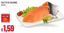 IperFamila Filetto di salmone offerta