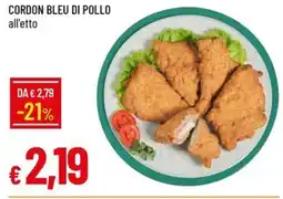 IperFamila Cordon bleu di pollo offerta