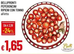 IperFamila Bellipronti peperoncini ripieni con tonno offerta
