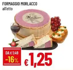 IperFamila Formaggio morlacco offerta