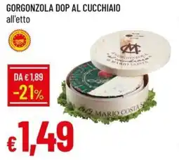 IperFamila Gorgonzola dop al cucchiaio offerta