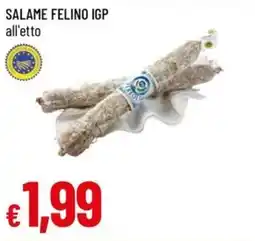 IperFamila Salame felino IGP offerta