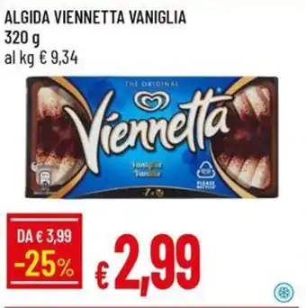 IperFamila Algida viennetta vaniglia offerta