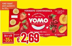 IperFamila Yomo yogurt gusti assortiti offerta