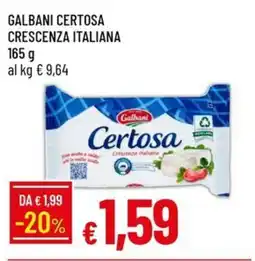 IperFamila Galbani certosa crescenza italiana offerta