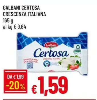 IperFamila Galbani certosa crescenza italiana offerta