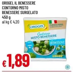 IperFamila Orogel il benessere contorno misto benessere surgelato offerta