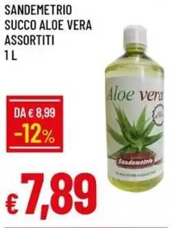 IperFamila Sandemetrio succo aloe vera assortiti offerta
