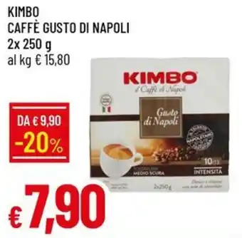 IperFamila Kimbo caffè gusto di napoli offerta